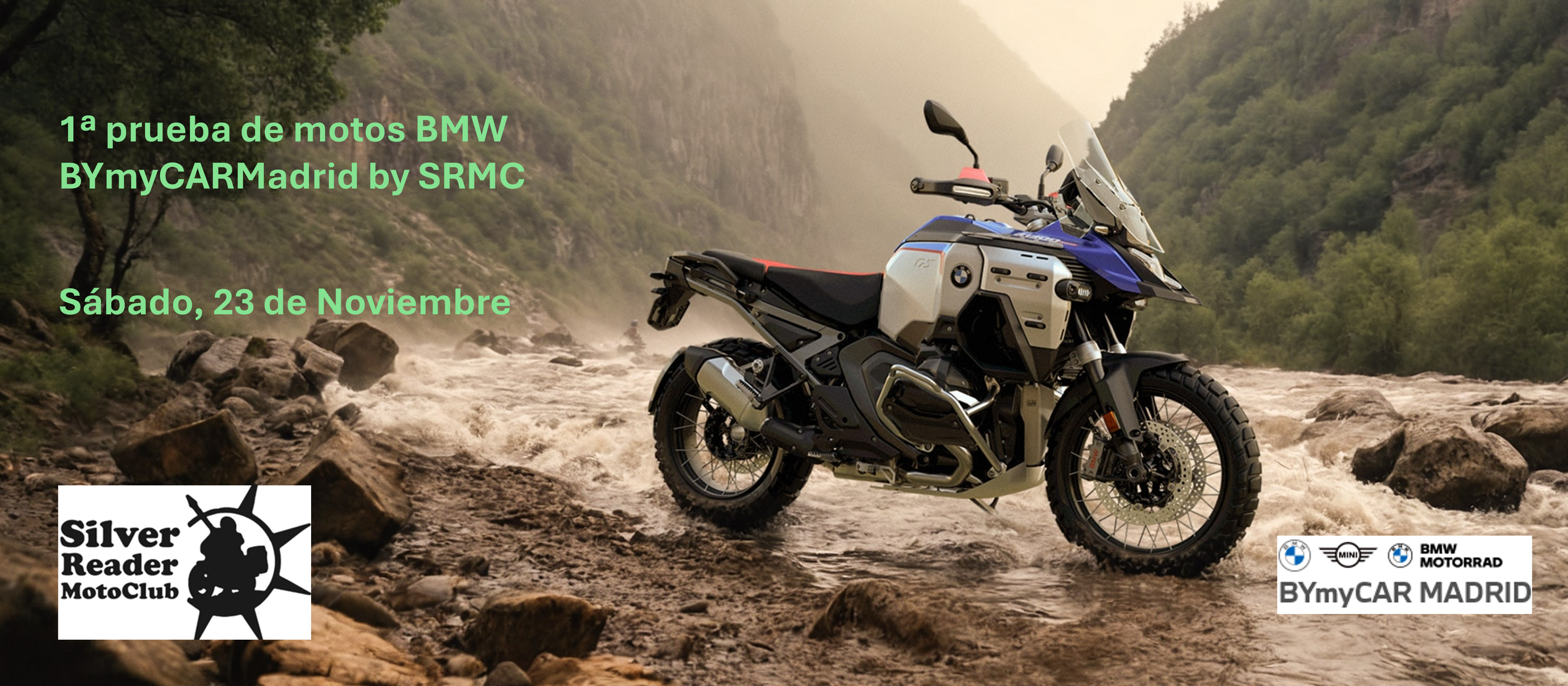 1ª prueba de motos BMW BYmyCAR Madrid by SRMC