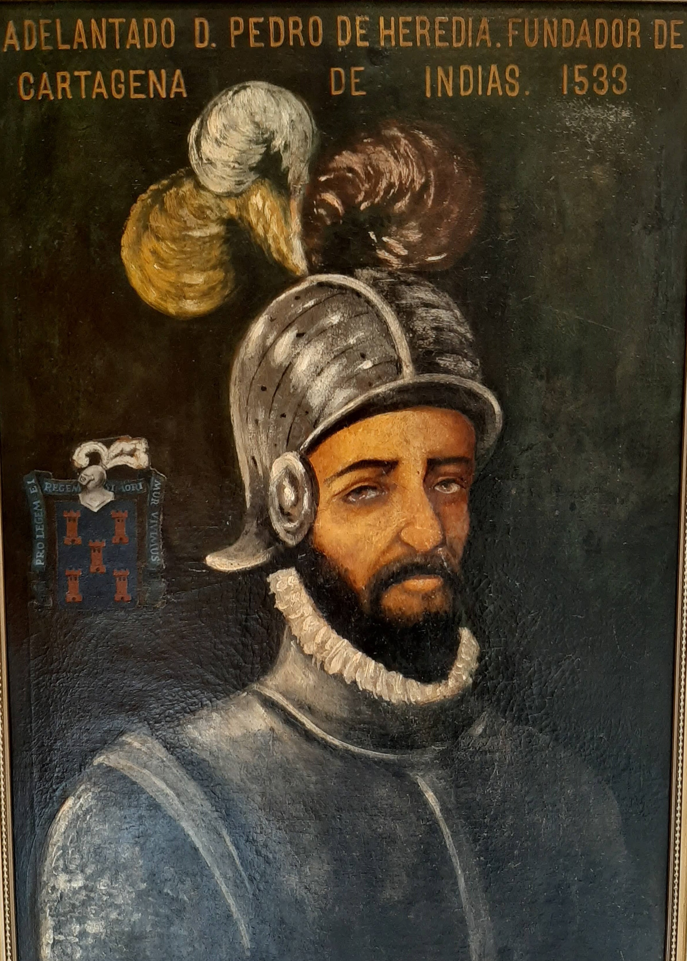 Pedro de Heredia funda Cartagena de Indias